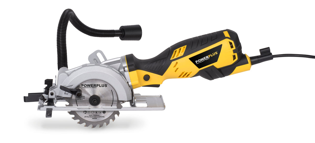 Minirundsav 600 W med klinge Ø115 mm