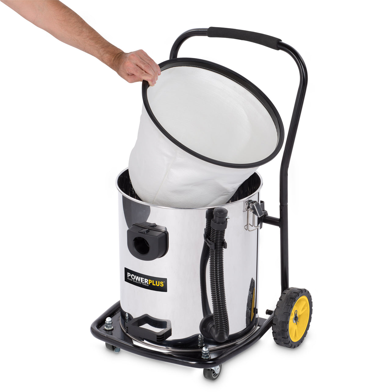 Støvsuger våd/tør 2x1200 watt