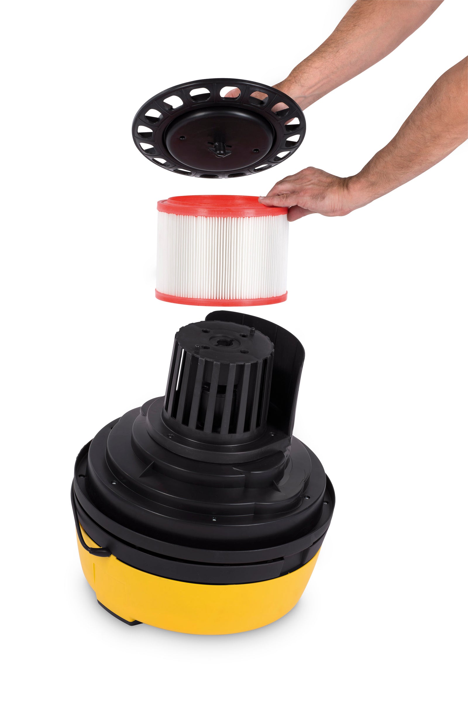 Støvsuger våd/tør 2x1200 watt