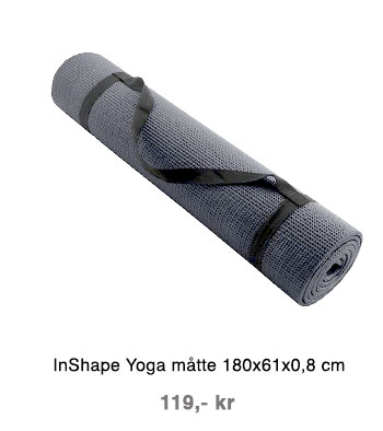 InShape Yoga måtte 180x61x0,8 cm