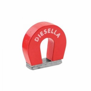 Se Diesella hestesko magnet (24n) 22,2x8 2x25,4 mm Diesella hos Toolworld.dk