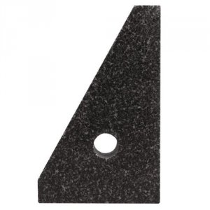 Granit målevinkel 90Â° trekant form 160x100x20 mm din 876/0 Diesella