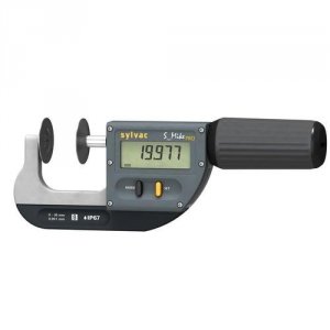Sylvac digital mikrometer s_mike pro ip67 0-30 mm tallerken ø25 mm (803.0303) Diesella