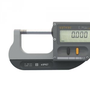 Diesella Sylvac digital micrometer s_mike pro ip67 125-161 mm (903.1600) cylindrical &oslash;6,5 mm