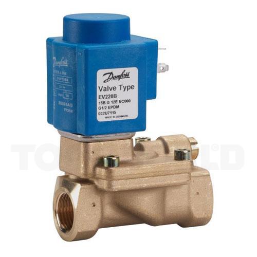 Danfoss EV220B Magnetventil NC G 1 EPDM, 032U7125 EV220B Magnetventil ...