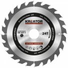 Kreator KRT020416 Rundsavsklinge 190 mm 24 HM tænder