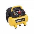 PowerPlus POWX1721 Kompressor 1,5 hk, 6 liter  oliefri 