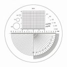 Skala nr. 4 til målelup 10x forstørrelse (art. 15405226) Diesella 