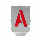 Diesella  Stencil sæt med store bogstaver a-z+& med 30 mm tegnhøjde (27 dele)