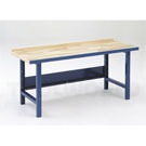 BLIKA VBB-1.20 Værkstedsbord 2 meter uden skuffe