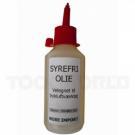  Anbefales til trykluftværktøj Syrefri specialolie 100ml