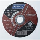  Norton Vulcan A60T-Bf Inox 41 Skæreskive 125x1,0x22,2 mm