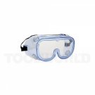  Syrebrille i gennemsigtig PVC med linse af polycarbonat Syrebeskyttelsesbrille
