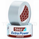  25mx48mm Tesa 56388 Lærredstape Extra Power sølv